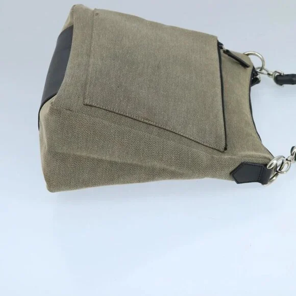 GUCCI Bamboo Hand Bag Outlet Canvas Beige 35692 Auth ep6849 - Picture 6 of 16